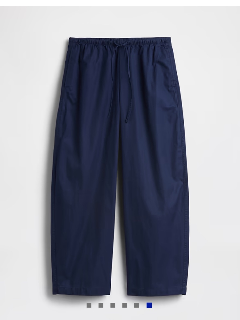 Gap Poplin Easy Barrel Pant - Picture 4 of 6